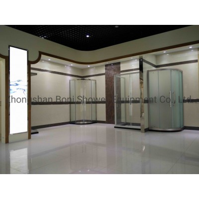 Stainless Steel 304 Hotel Decoration Sliding Shower Cabin Double Sliding Door Glass Hardware Fitting